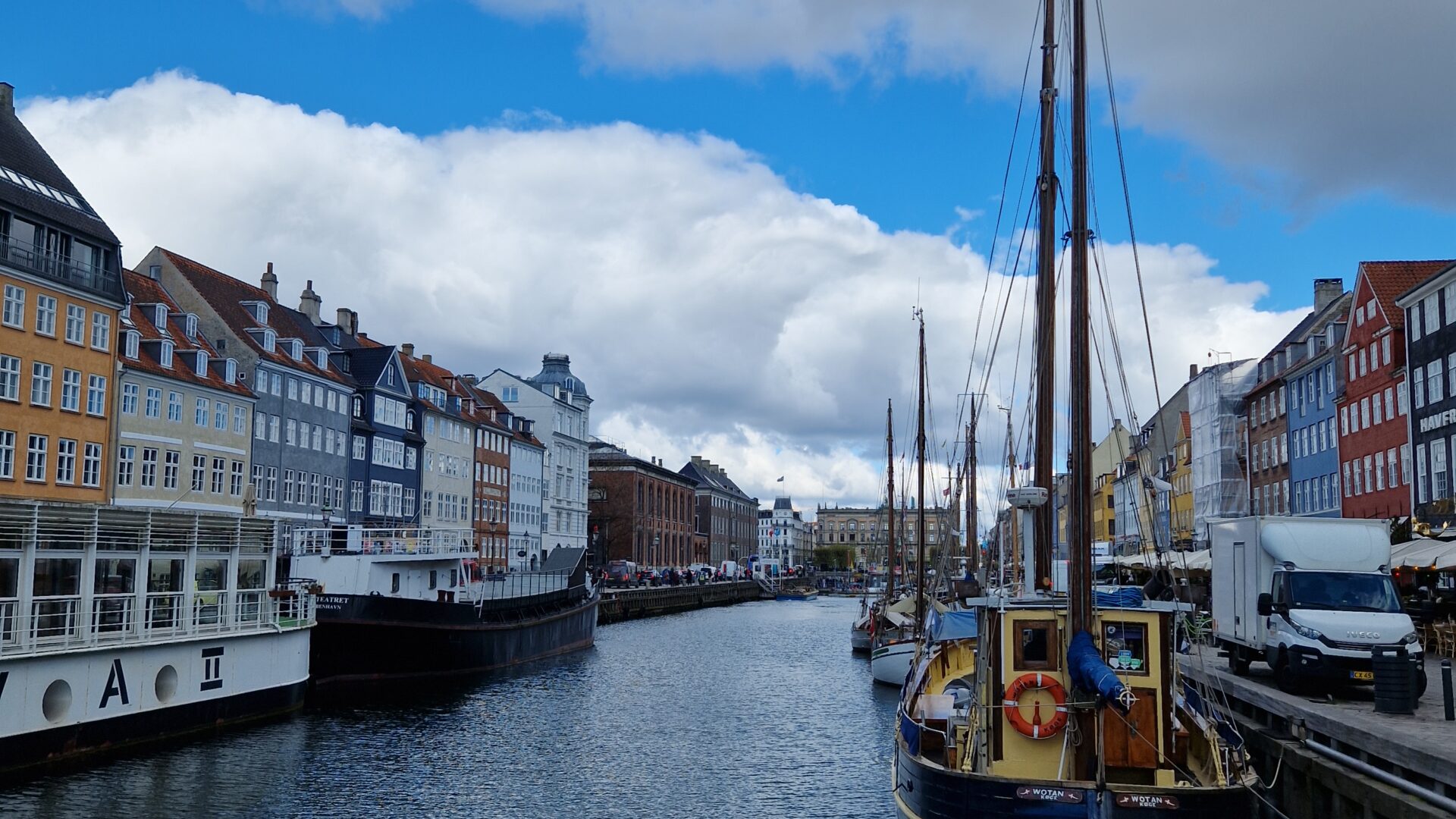 Lichter im Nyhavn